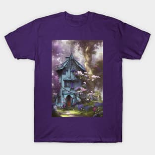 Whimsical Witch Cottage 05 T-Shirt